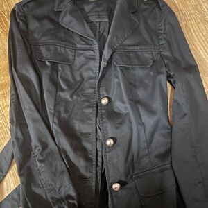 Michael Kors Short Trench Coat Top